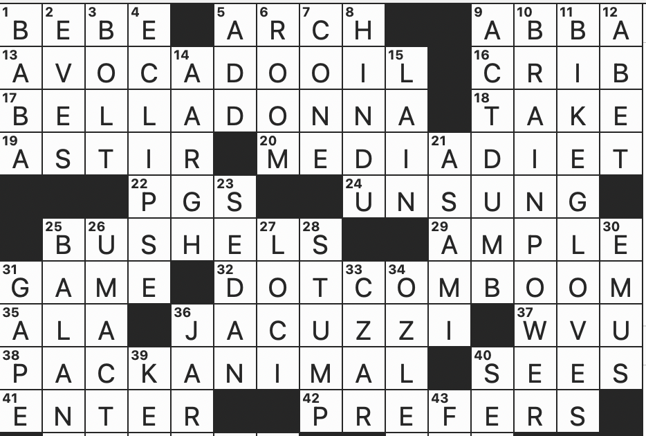 NYT Crossword: Understanding Easy Level for New Gamers